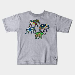 Elephant Herd Kids T-Shirt